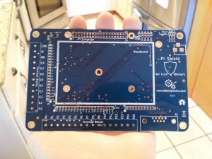 Holding the Pi Shield 1.1.0